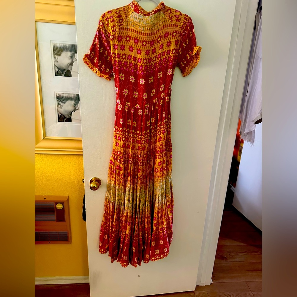 Free people beautiful maxi dress